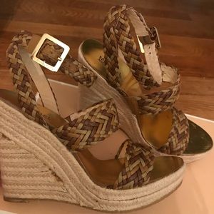 Michael Kors espadrille wedges